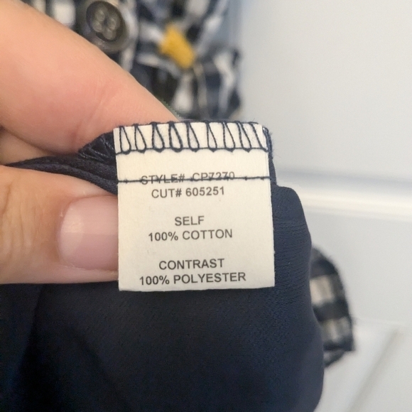 Anthropologie Eva Franco Gingham Wrap Dress - Picture 5 of 6